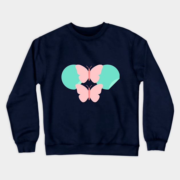 my papillon Crewneck Sweatshirt by medfrigo